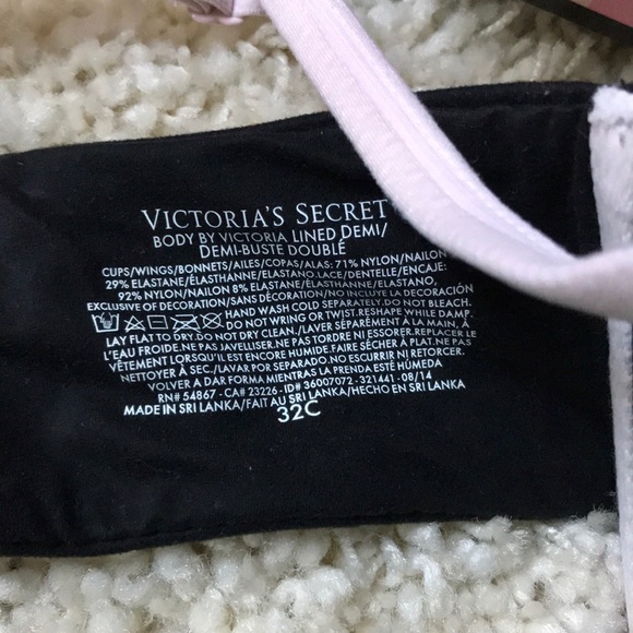 Body by Victoria Lined Demi Bra 32C - Picture 3 of 12